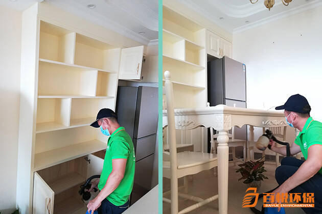 佛山新房室內(nèi)除甲醛機(jī)構(gòu)百悅環(huán)?？焖偃コ卵b修的甲醛